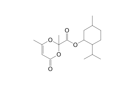 l-Menthyl 2,6-dimethyl-4-oxo-1,3-dioxine-2-carboxylate