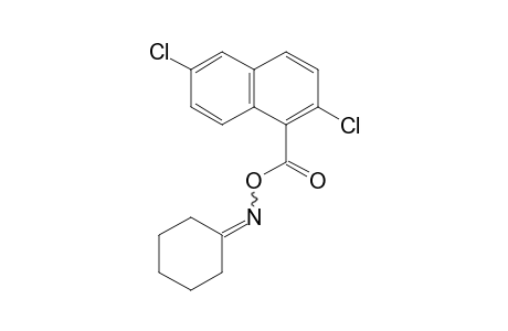 Cyclohexanone, O-[(2,6-dichloro-1-naphthalenyl)carbonyl]oxime