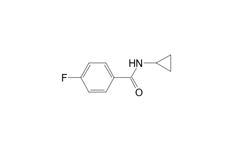 Benzamide, N-cyclopropyl-4-fluoro-