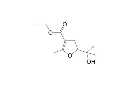 Ethyl 4,5-Dihydro-5-(1-hydroxy-1-methylethyl)-2-methylfuran-3-carboxylate