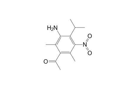 Ethanone, 1-[3-amino-2,6-dimethyl-4-(1-methylethyl)-5-nitrophenyl]-