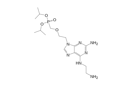 Diisopropyl{2-[6-(2-aminoethylamino)-2-amino-9H-purine-9-yl]ethoxy}methylphosphonate