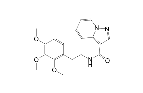 pyrazolo[1,5-a]pyridine-3-carboxamide, N-[2-(2,3,4-trimethoxyphenyl)ethyl]-