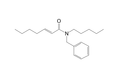 Hept-2-enoylamide, N-benzyl-N-pentyl-