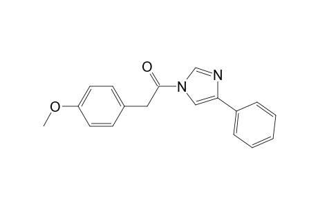 2-(4-Methoxyphenyl)-1-(4-phenyl-1-imidazolyl)ethanone