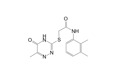 N-(2,3-dimethylphenyl)-2-[(5-keto-6-methyl-2H-1,2,4-triazin-3-yl)thio]acetamide