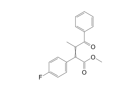 methyl 2-(4-fluorophenyl)-3-methyl-4-oxo-4-phenyl-but-2-enoate