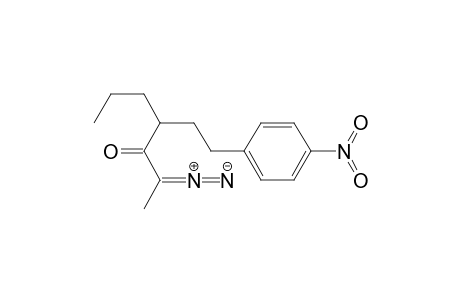 2-Diazo-6-(4-nitrophenyl)-4-propyl-3-hexanone