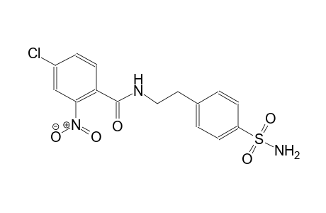 N-{2-[4-(aminosulfonyl)phenyl]ethyl}-4-chloro-2-nitrobenzamide