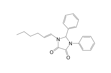 4,5-Imidazolidinedione, 1-cyclohexyl-2,3-diphenyl-