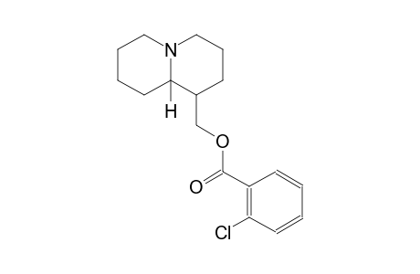 (1R,9aR)-octahydro-2H-quinolizin-1-ylmethyl 2-chlorobenzoate