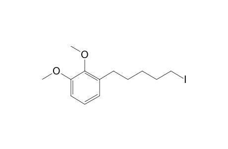 3-(5-Iodopentyl)-1,2-dimethoxybenzene