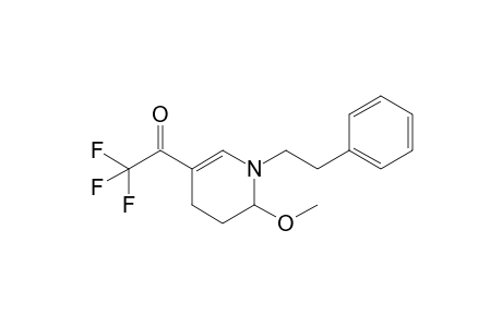 6-Methoxy-1-phenethyl-3-trifluoroacetyl-1,4,5,6-tetrahydropyridine