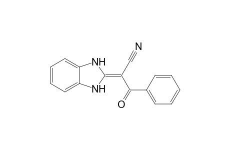 2-(1,3-dihydro-2H-benzimidazol-2-ylidene)-3-oxo-3-phenylpropanenitrile