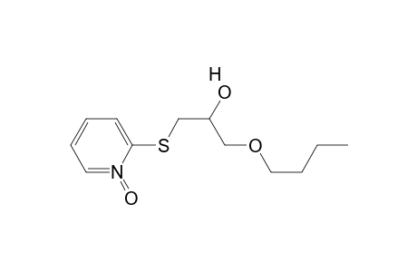 1-butoxy-3-[(1-oxidopyridin-1-ium-2-yl)thio]propan-2-ol