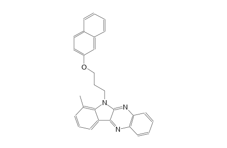 3-(7-methyl-6H-indolo[2,3-b]quinoxalin-6-yl)propyl 2-naphthyl ether