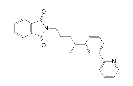 2-{4-[3-(Pyridin-2-yl)phenyl]pentyl}isoindoline-1,3-dione