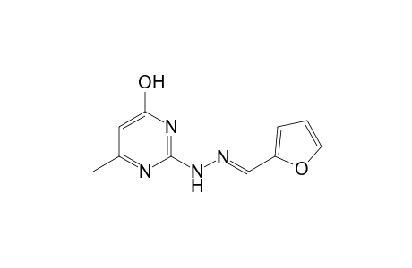 2-Furaldehyde 4-hydroxy-6-methyl-2-pyrimidinyl hydrazone