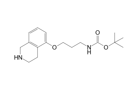 5-[(3-t-Butyloxycarbonylamino)propoxy]-1,2,3,4-tetrahydroisoquinoline