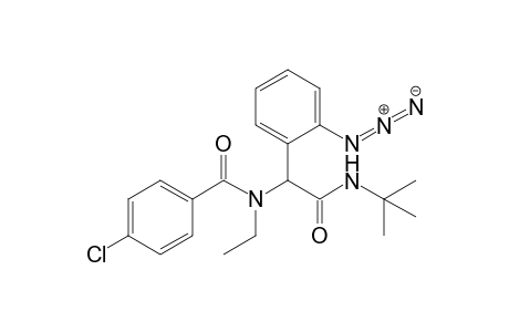 N-[(2-Azidophenyl)(tert-butylcarbamoyl)methyl]-4-chloro-N-ethylbenzamide