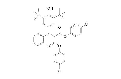 bis(4-chlorophenyl) (R)-2-((3,5-di-tert-butyl-4-hydroxyphenyl)(phenyl)methyl)malonate