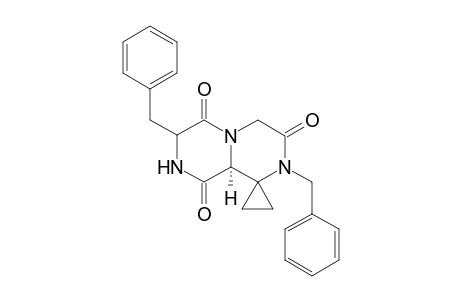 (9a' S)-2',7'-Dibenzyloctahydro-spiro(cyclopropane-1,1'-[2H]-pyrazino[1,2-a]pyrazine-3',6',9'-trione