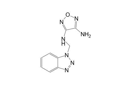 1,2,5-oxadiazole-3,4-diamine, N~3~-(1H-1,2,3-benzotriazol-1-ylmethyl)-