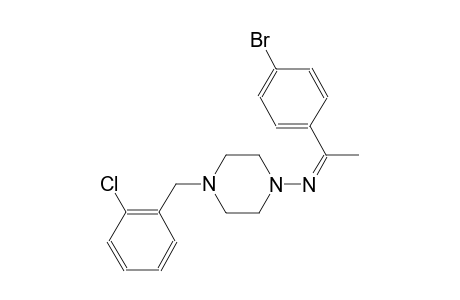 1-piperazinamine, N-[(Z)-1-(4-bromophenyl)ethylidene]-4-[(2-chlorophenyl)methyl]-