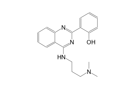 phenol, 2-[4-[[3-(dimethylamino)propyl]amino]-2-quinazolinyl]-