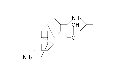3.alpha.-amino-22,26-epimino-16.alpha.,23-epoxy-5.alpha.,22.alpha.-H,25.beta.-H-cholestan-23.beta.-ol