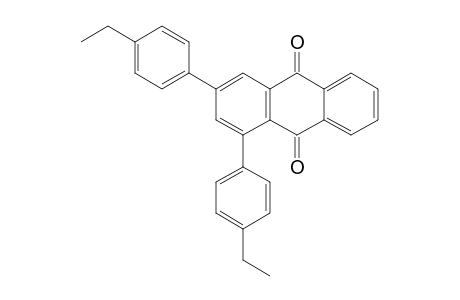 1,3-Bis(4-ethylphenyl)anthracene-9,10-dione