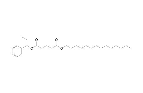 Glutaric acid, 1-phenylpropyl tetradecyl ester