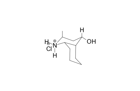 4-hydroxy-2-methyldecahydroquinolinium chloride