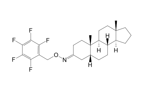 5.beta..-androstan-3-one-pentafluorobenzyloxime