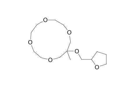 12-Methyl-12-(2-oxolanylmethoxy)-1,4,7,10-tetraoxacyclotridecane