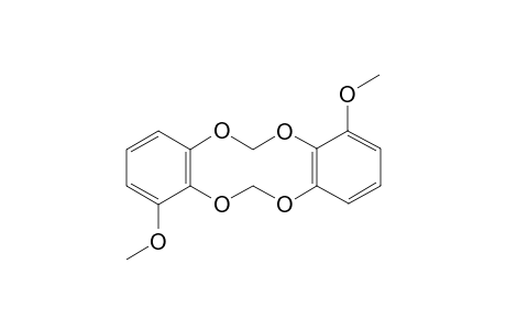1,8-Dimethoxydibenzo[a,f]-5,7,12,14-tetraoxacyclodec-diene