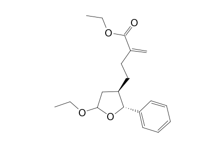 4-(3-Carbethoxy-3-butenyl)-2-ethoxy-5-phenyltetrahydrofuran