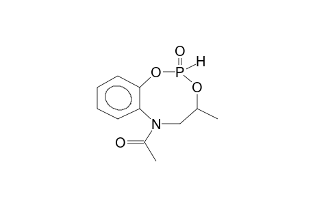 4,5-BENZO-6-ACETYL-8-METHYL-2-OXO-1,3-DIOXA-6-AZA-2LAMBDA5-PHOSPHOCANE