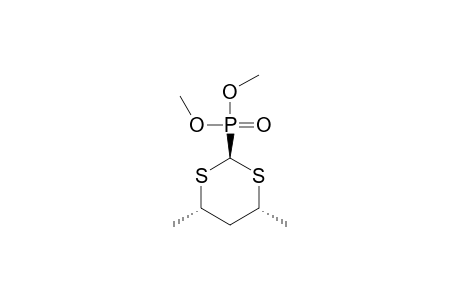 r-2-(Dimethoxyphosphoryl)-t-4,t-6-dimethyl-1,3-dithiane