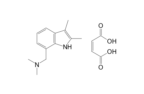 2,3-dimethyl-7-[(dimethylamino)methyl]indole, maleate