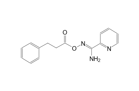 2-pyridinecarboximidamide, N'-(1-oxo-3-phenylpropoxy)-