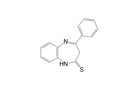 1,3-dihydro-4-phenyl-2H-1,5-benzodiazepine-2-thione