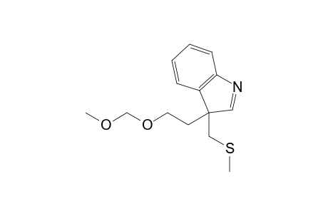 3-[2-(methoxymethoxy)ethyl]-3-(methylsulfanylmethyl)indole