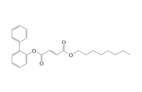 Fumaric acid, octyl 2-phenylphenyl ester