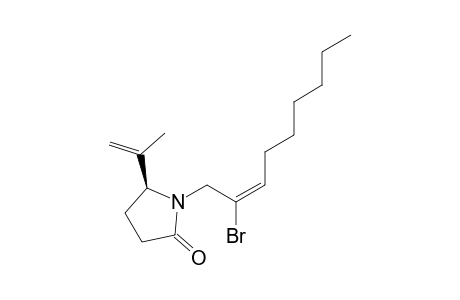 (S)-1-((E)-2-Bromo-non-2-enyl)-5-isopropenyl-pyrrolidin-2-one