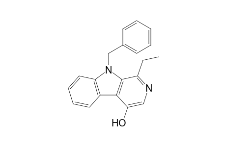 9-Benzyl-1-ethyl-4-hydroxy-.beta.-carboline