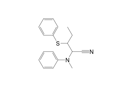 2-N-methylanilino-3-phenylthiopentanenitrile
