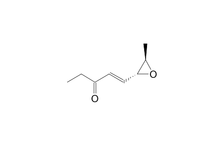 (4E,6R*,7R*)-6,7-Epoxyoct-4-en-3-one