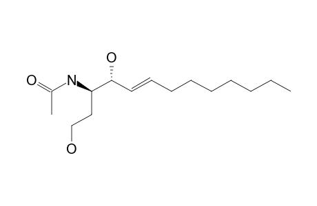 N-[(1S,2R,3E)-2-HYDROXY-1-(2-HYDROXYETHYL)-UNDEC-3-ENYL]-ACETAMIDE