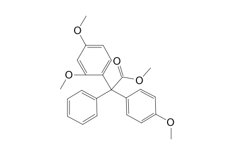 Methyl 2-(2,4-dimethoxyphenyl)-2-(4-methoxyphenyl)-2-phenylacetate